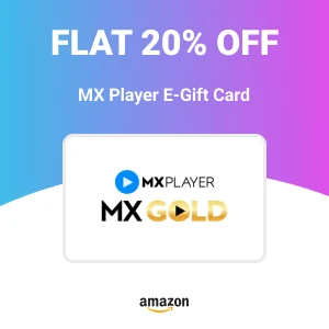 MX Player E-Gift Card - Flat 20% off - Redeemable Online