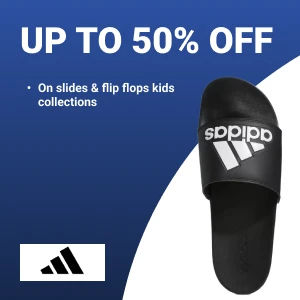 Up To 50% Off on Slides & Flip Flops