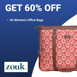 Get 60% off on Women's Office Bags