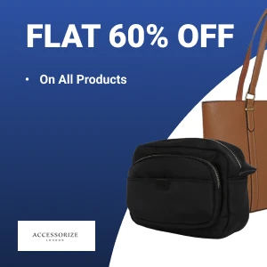 Flat 60% off on all products